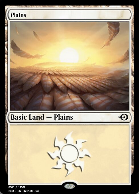 Plains — Magic Online Promos #81830, art by Piotr Dura