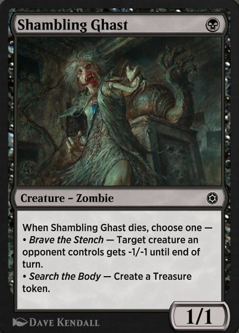 Shambling Ghast — Alchemy Horizons: Baldur's Gate #167, art by Dave Kendall