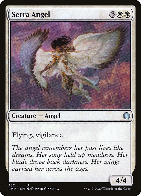 Serra Angel — Jumpstart #132, art by Donato Giancola