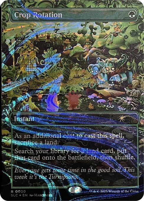 Crop Rotation — Secret Lair Countdown #30, art by Marcuscus