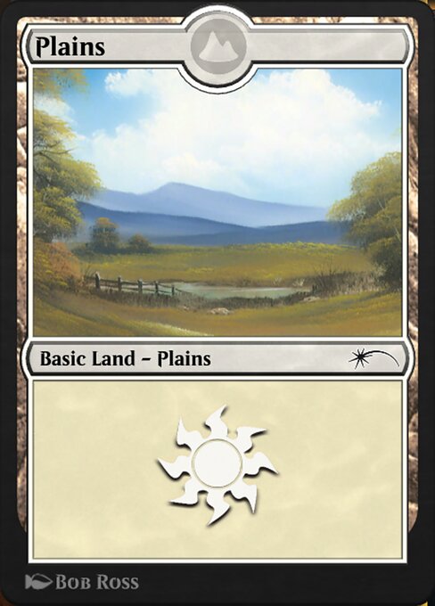 Plains — MTG Arena Promos #247, art by Bob Ross