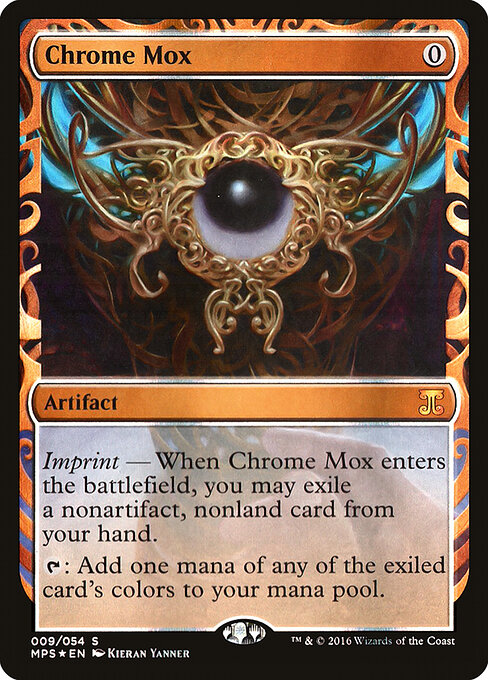 Chrome Mox — Kaladesh Inventions #9, art by Kieran Yanner