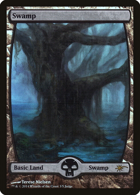 Swamp — Judge Gift Cards 2014 #3★, art by Terese Nielsen