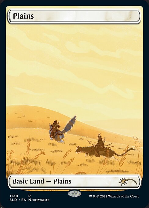 Plains — Secret Lair Drop #1130, art by kozyndan