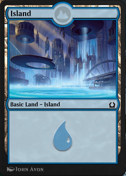 Island — MTG Arena Promos #207, art by John Avon