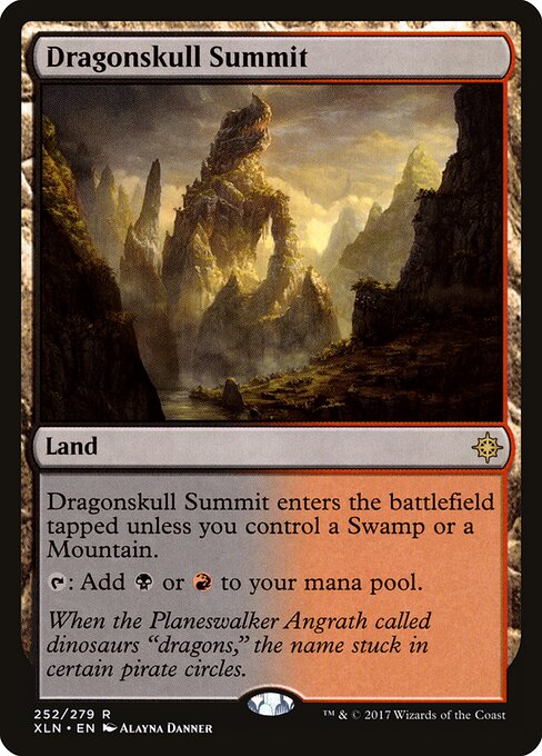 Dragonskull Summit — Ixalan #252, art by Alayna Danner