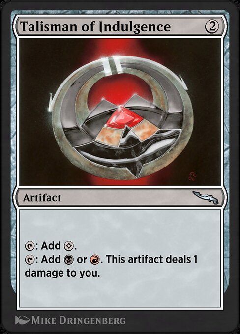Talisman of Indulgence — Arena Anthology 1 #23, art by Mike Dringenberg