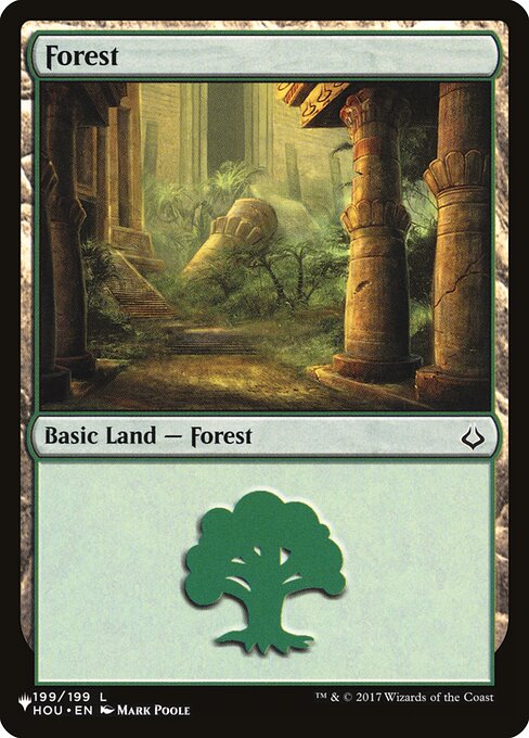 Forest — The List #HOU-199, art by Mark Poole