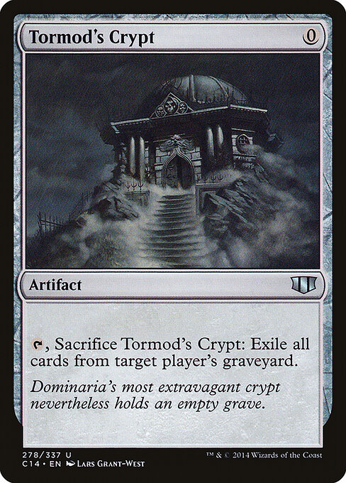 Tormod's Crypt — Commander 2014 #278, art by Lars Grant-West