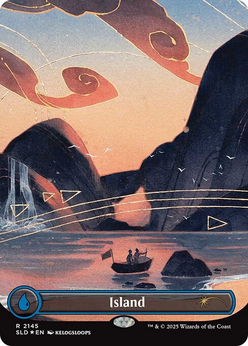 Island — Secret Lair Drop #2145, art by Kelogsloops