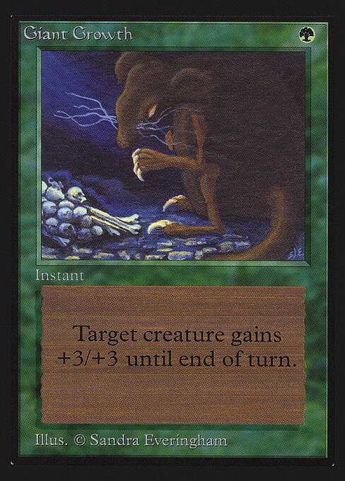 Giant Growth — Collectors' Edition #198, art by Sandra Everingham