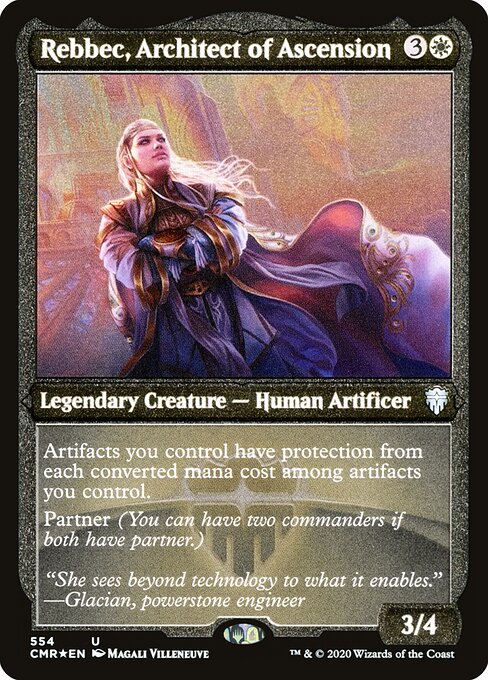 Rebbec, Architect of Ascension — Commander Legends #554, art by Magali Villeneuve