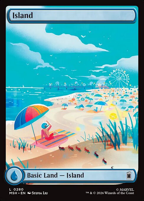 Island — Marvel Super Heroes #280, art by Sylvia Liu