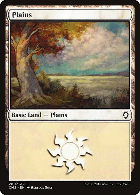 Plains — Commander Anthology Volume II #280, art by Rebecca Guay