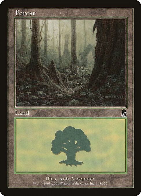 Forest — Odyssey #348, art by Rob Alexander