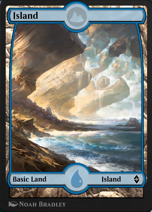 Island — MTG Arena Promos #202, art by Noah Bradley