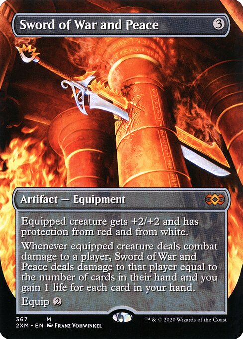 Sword of War and Peace — Double Masters #367, art by Franz Vohwinkel