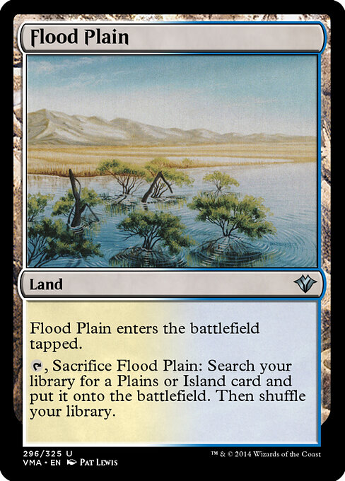 Flood Plain — Vintage Masters #296, art by Pat Lewis