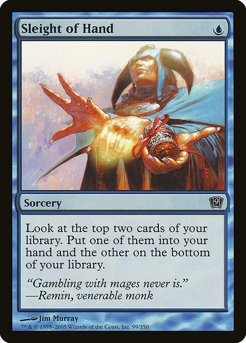 Sleight of Hand — Ninth Edition #99★, art by Jim Murray