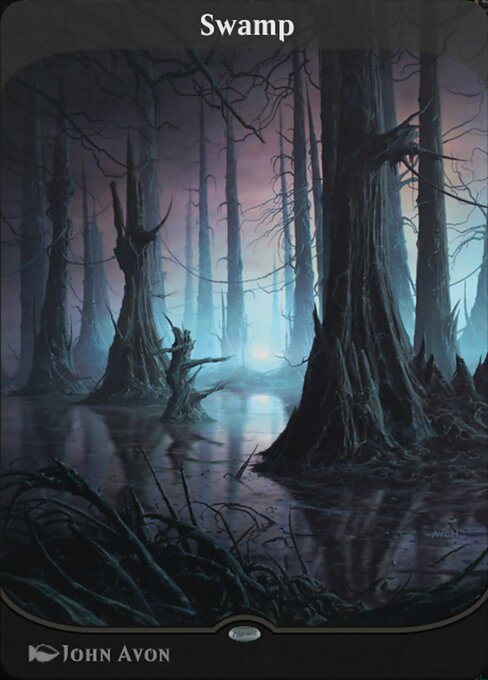 Swamp — MTG Arena Promos #243, art by John Avon