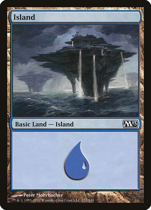 Island — Magic 2013 #237, art by Peter Mohrbacher
