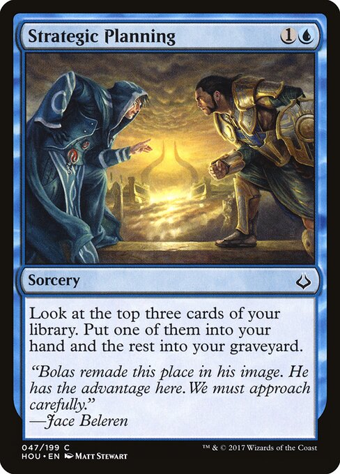 Strategic Planning — Hour of Devastation #47, art by Matt Stewart