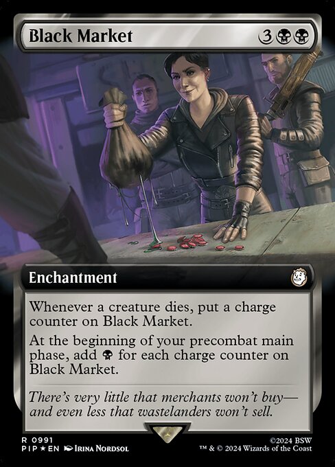 Black Market — Fallout #991, art by Irina Nordsol