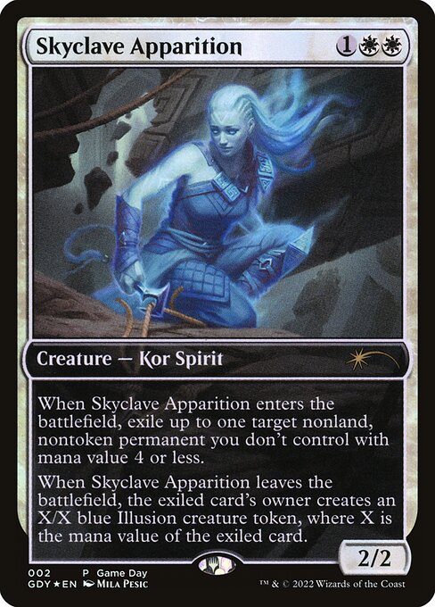 Skyclave Apparition — Game Day Promos #2, art by Mila Pesic