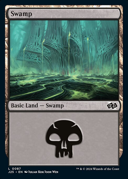 Swamp — Foundations Jumpstart #87, art by Julian Kok Joon Wen