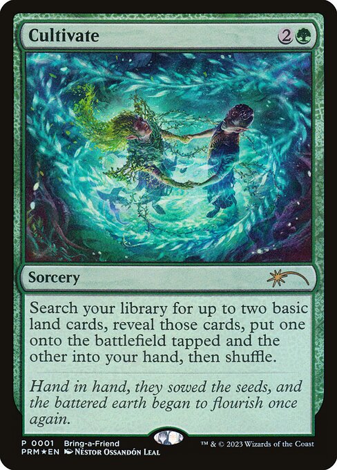Cultivate — Wizards Play Network 2023 #6, art by Néstor Ossandón Leal