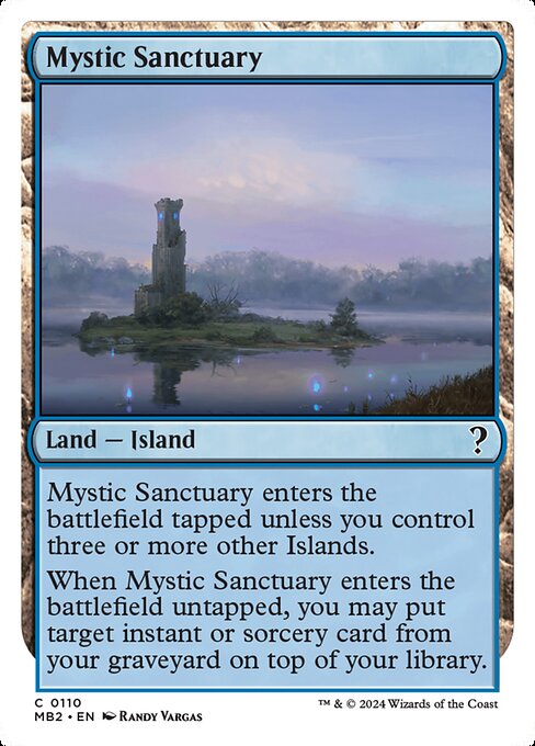Mystic Sanctuary — Mystery Booster 2 #110, art by Randy Vargas