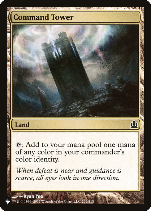 Command Tower — The List #CMD-269, art by Ryan Yee