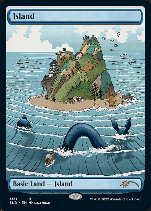 Island — Secret Lair Drop #1131, art by kozyndan