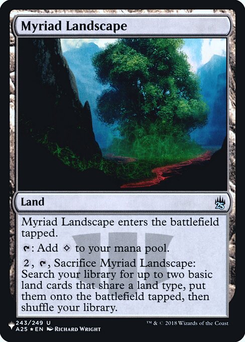 Myriad Landscape — The List #A25-243, art by Richard Wright