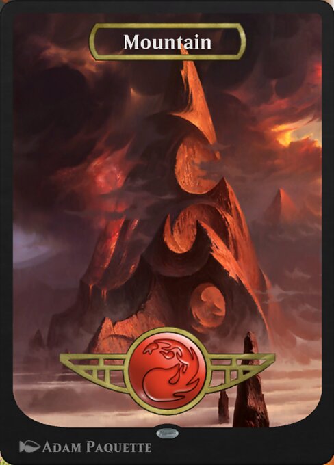 Mountain — MTG Arena Promos #234, art by Adam Paquette