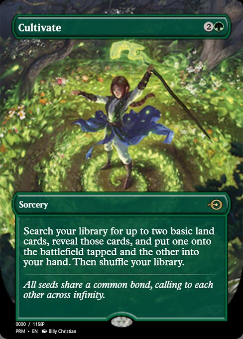 Cultivate — Magic Online Promos #81920, art by Billy Christian