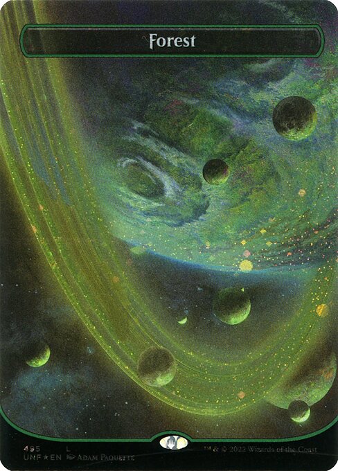 Forest — Unfinity #495, art by Adam Paquette