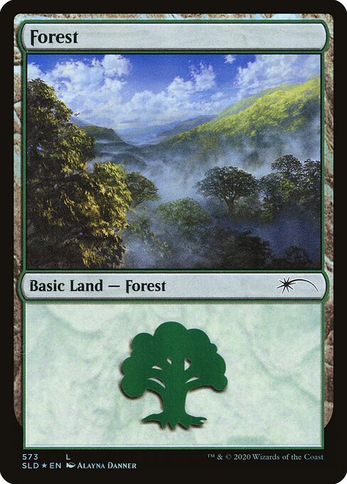 Forest — Secret Lair Drop #573, art by Alayna Danner