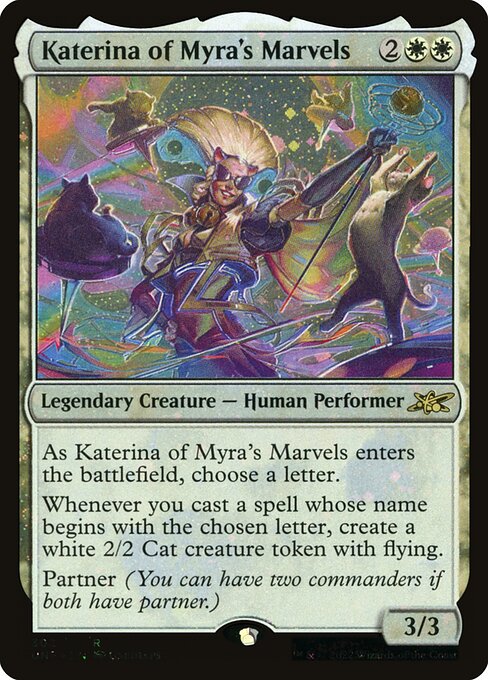 Katerina of Myra's Marvels — Unfinity #302, art by Gaboleps