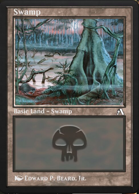 Swamp — Arena New Player Experience #29, art by Edward P. Beard, Jr.
