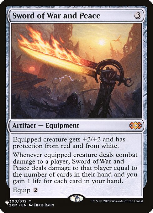 Sword of War and Peace — The List #2XM-300, art by Chris Rahn