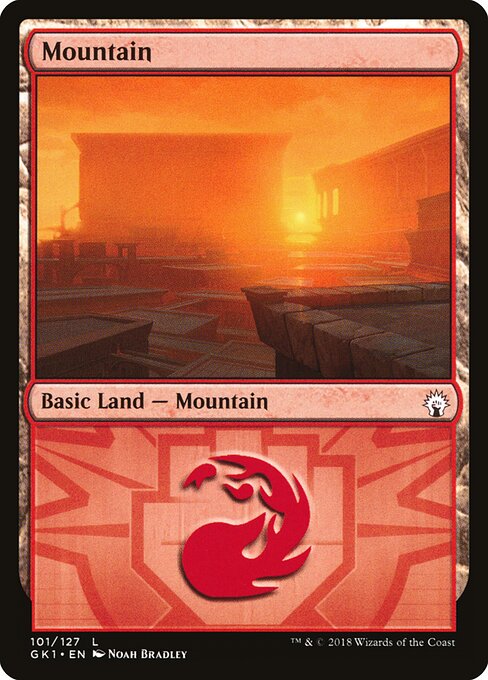 Mountain — GRN Guild Kit #101, art by Noah Bradley