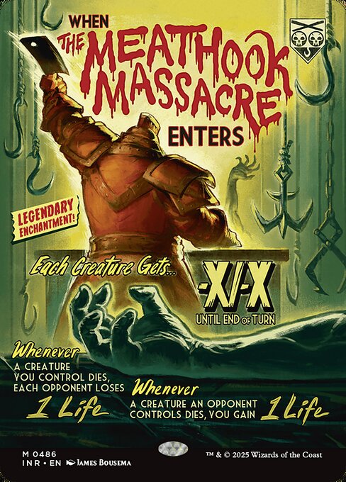 The Meathook Massacre — Innistrad Remastered #486, art by James Bousema