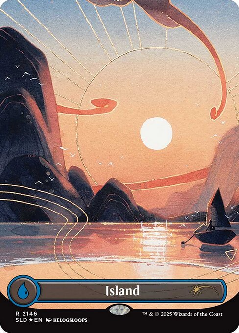 Island — Secret Lair Drop #2146, art by Kelogsloops