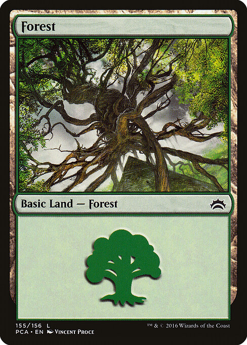 Forest — Planechase Anthology #155, art by Vincent Proce