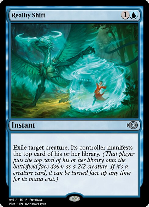 Reality Shift — Magic Online Promos #55759, art by Howard Lyon