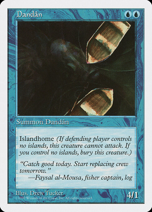 Dandân — Fifth Edition #79, art by Drew Tucker