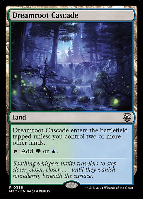 Dreamroot Cascade — Modern Horizons 3 Commander #338, art by Sam Burley