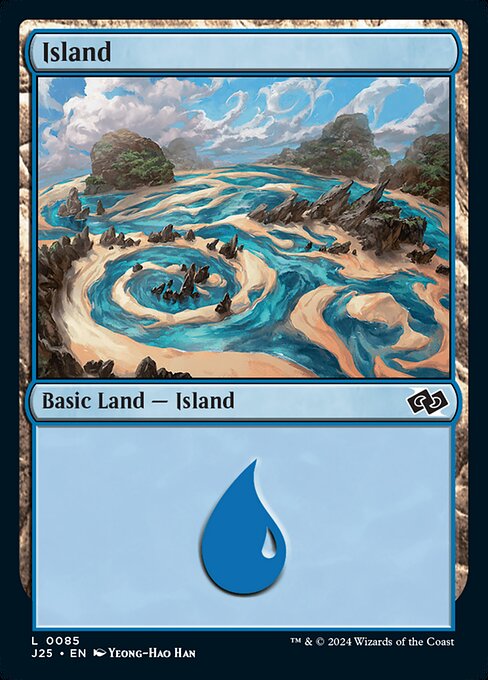 Island — Foundations Jumpstart #85, art by Yeong-Hao Han