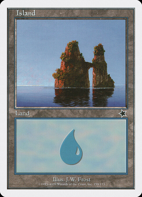 Island — Starter 1999 #159, art by J. W. Frost